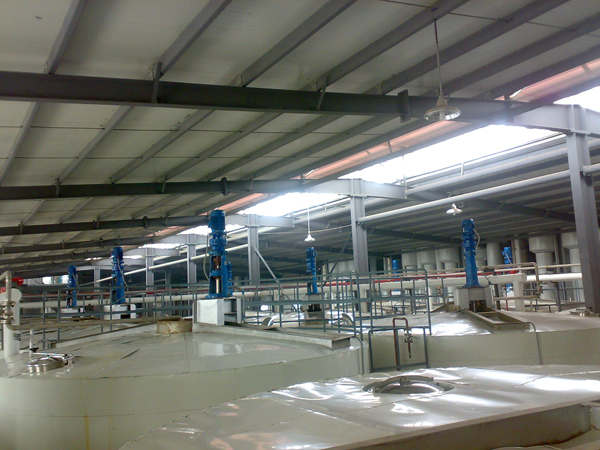 山東福田科技與益泰攪拌的糖漿攪拌設(shè)備合作項目